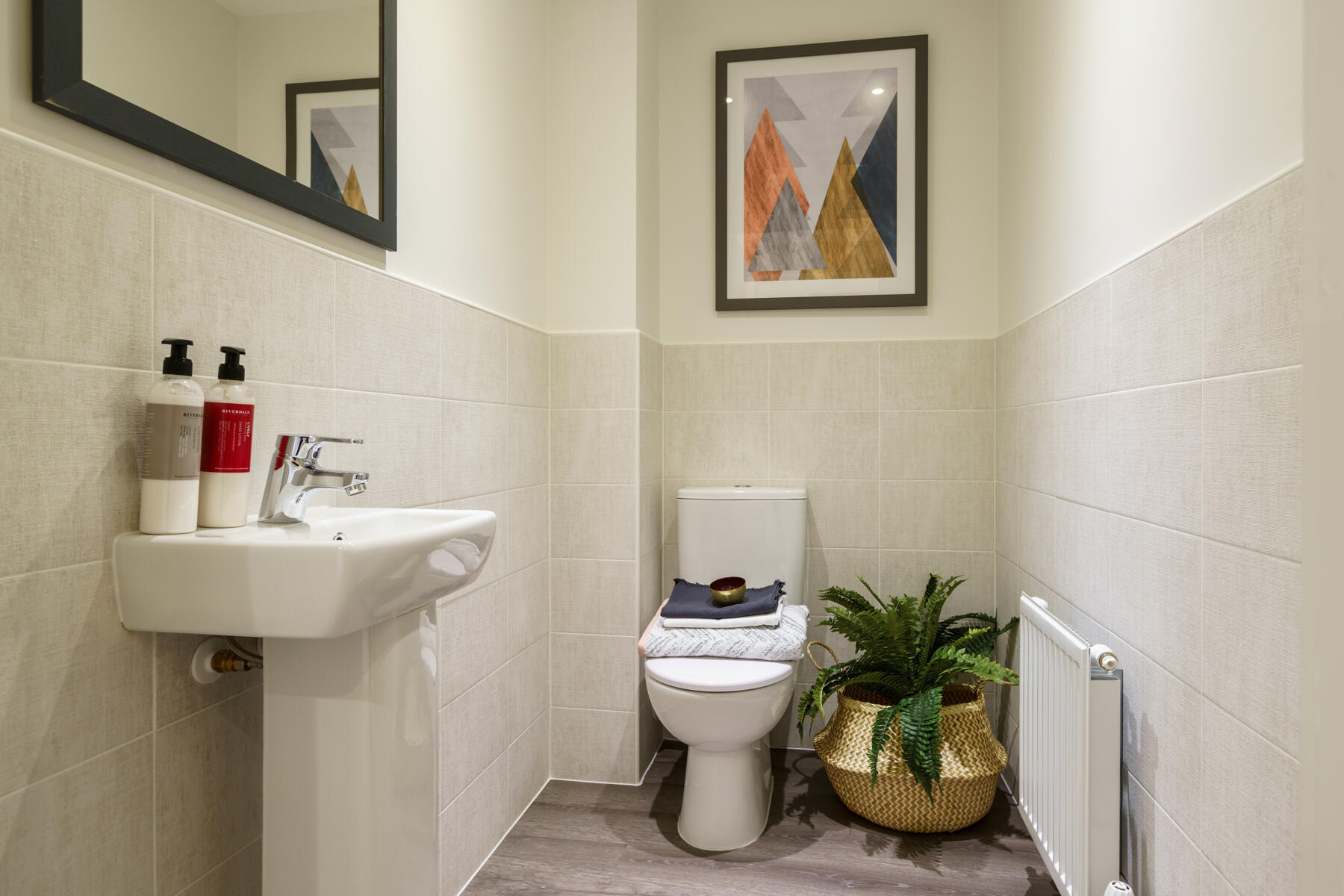 The Beauford cloakroom