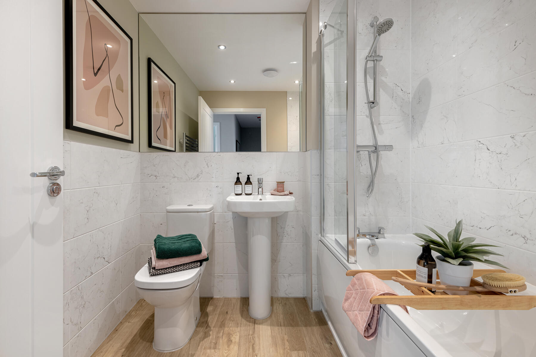 The Benford bathroom