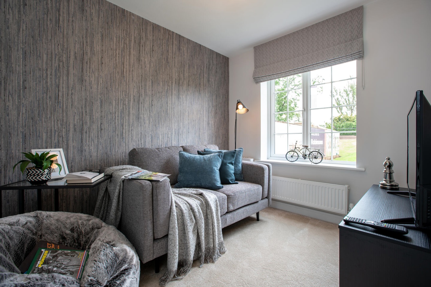 The Bradenham family room