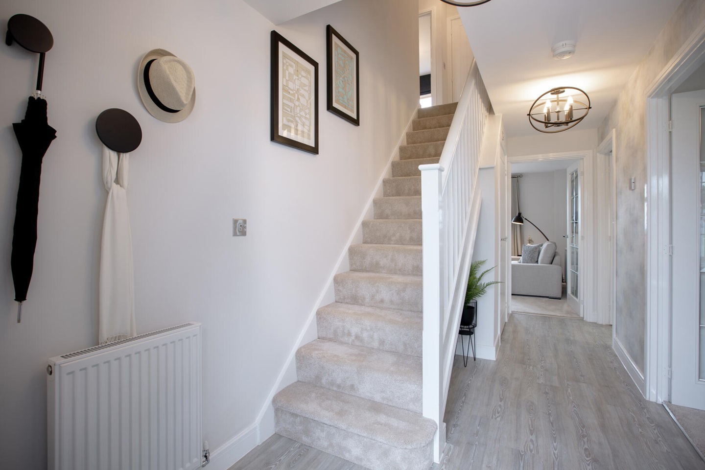 The Bradenham hallway