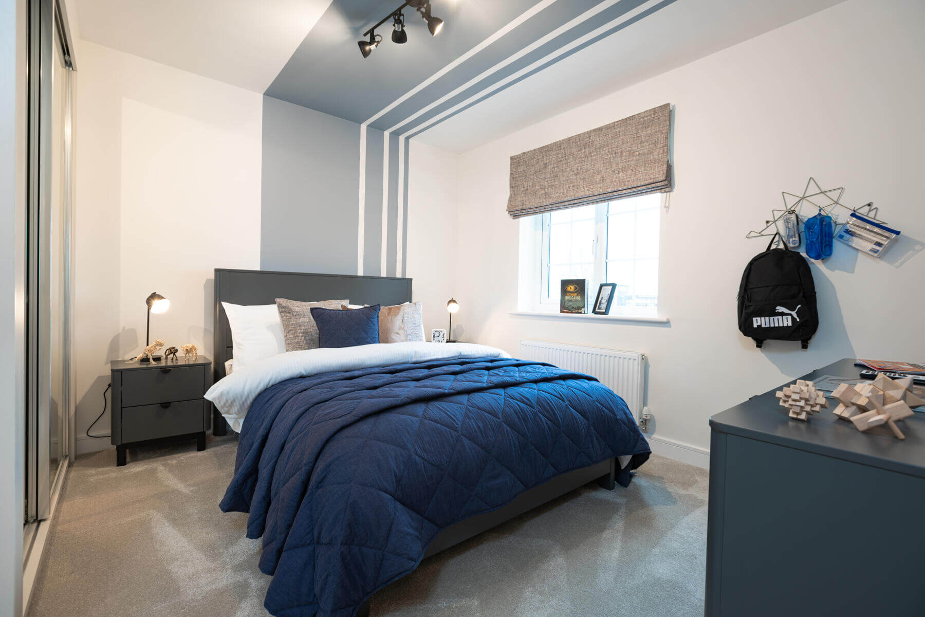 A second double bedroom