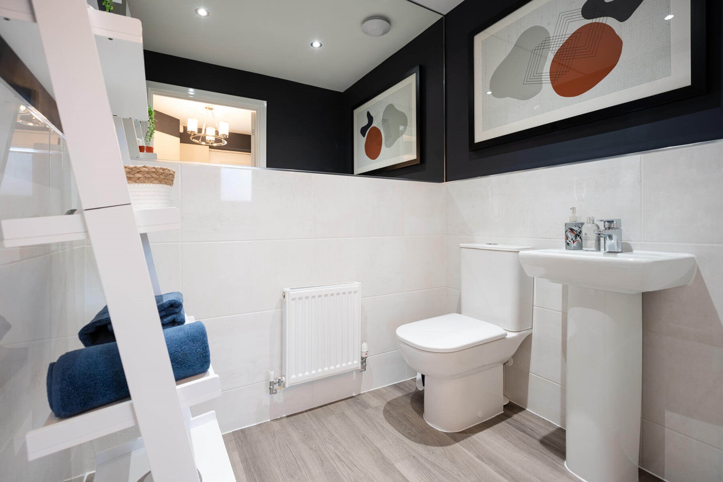The Coltham cloakroom