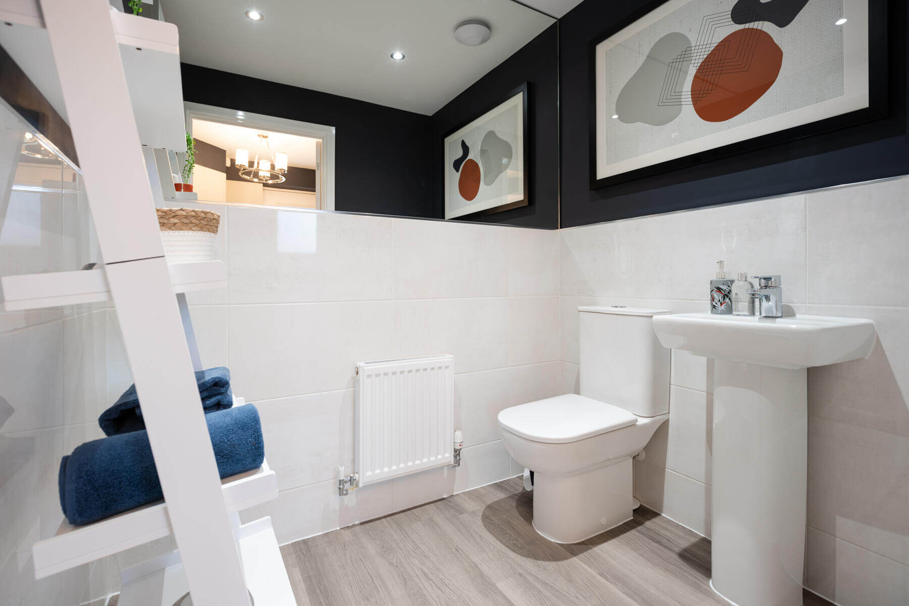 The Coltham cloakroom