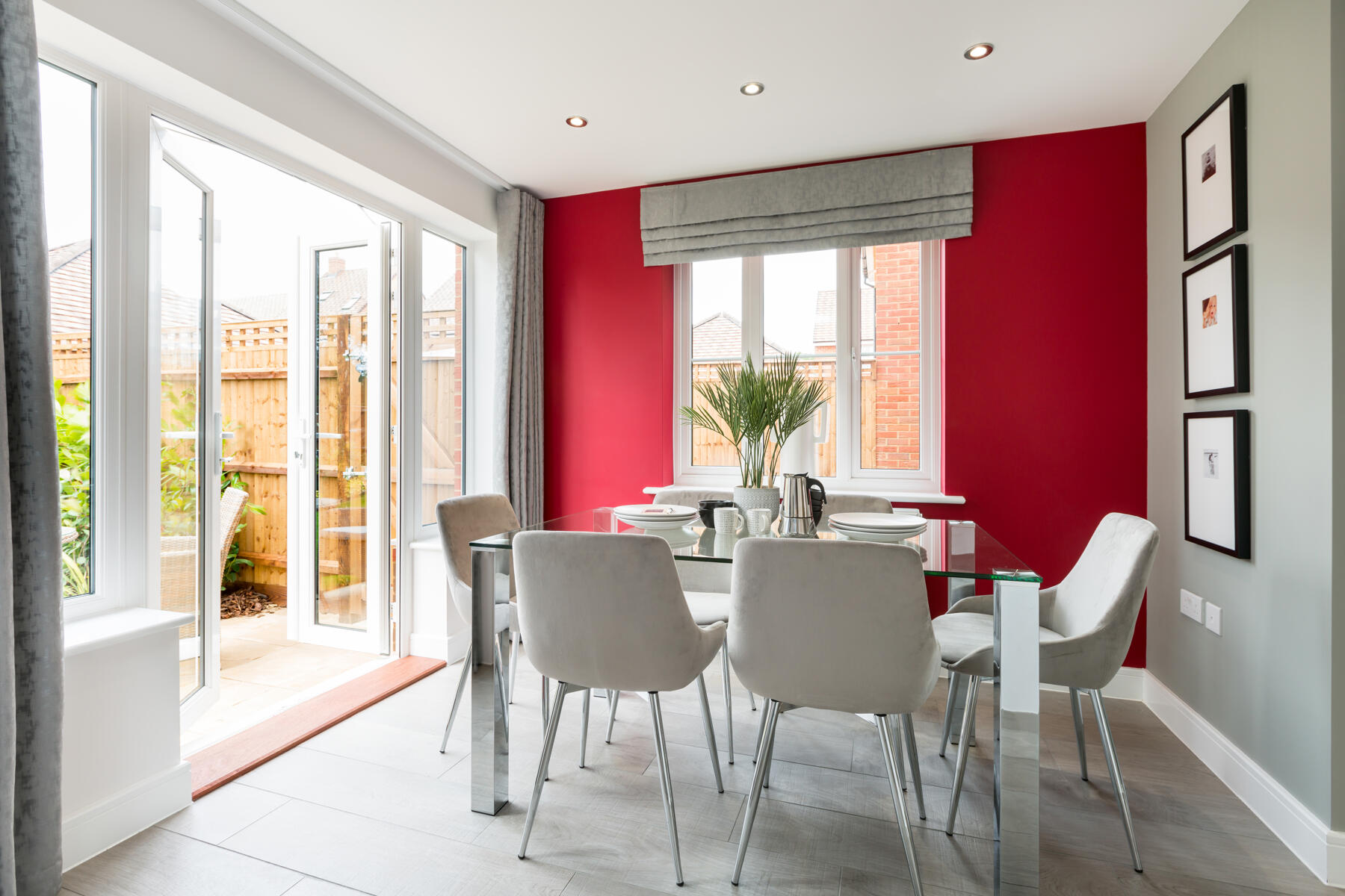 Kitchen with dining area