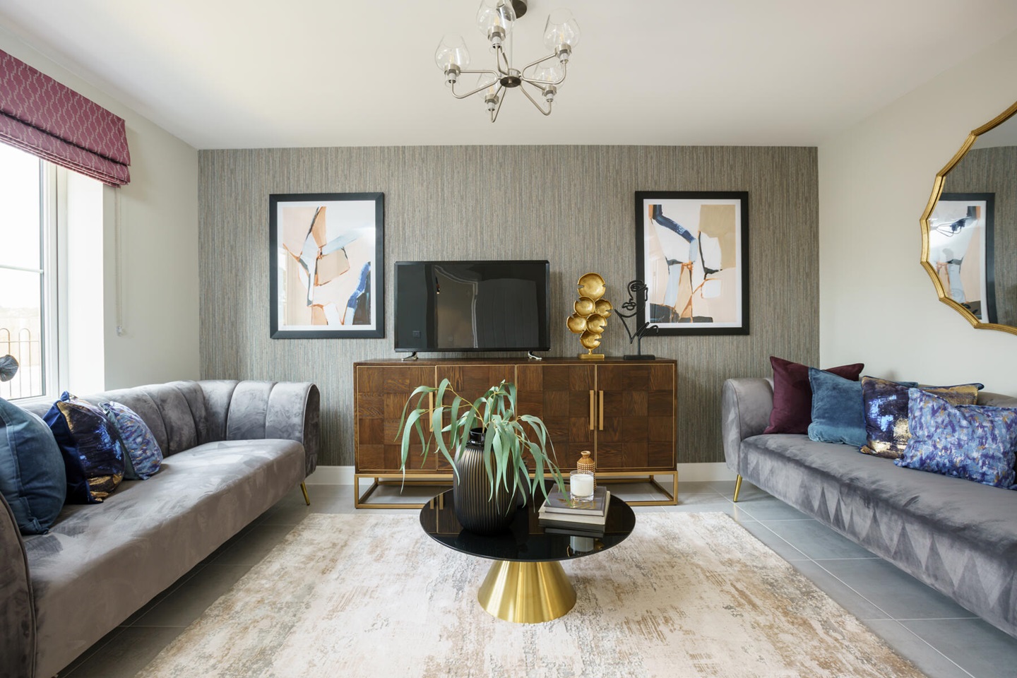 The Elliston living room