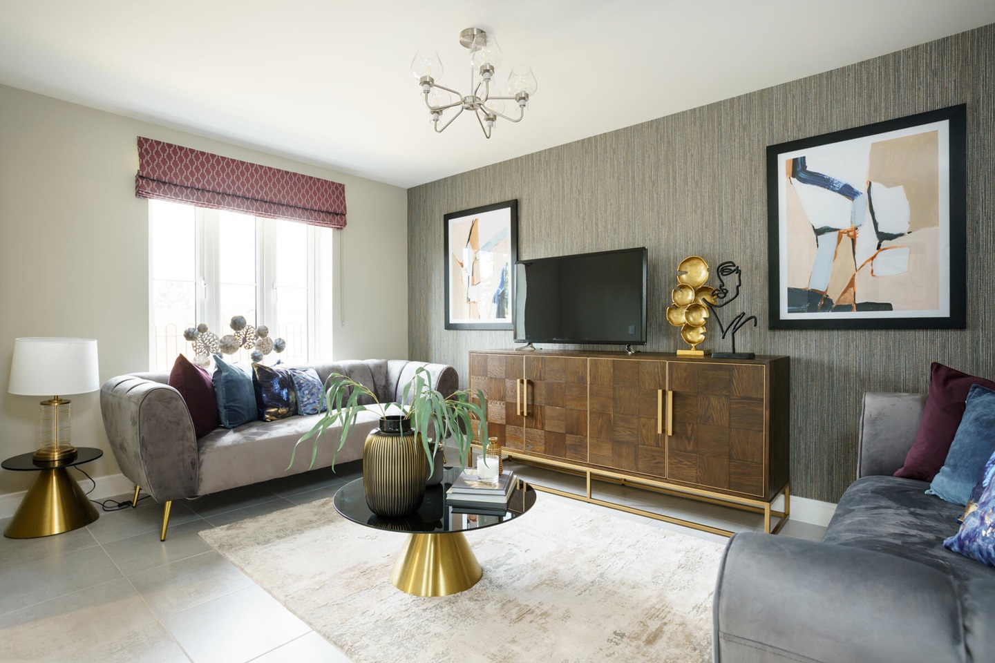 The Elliston living room
