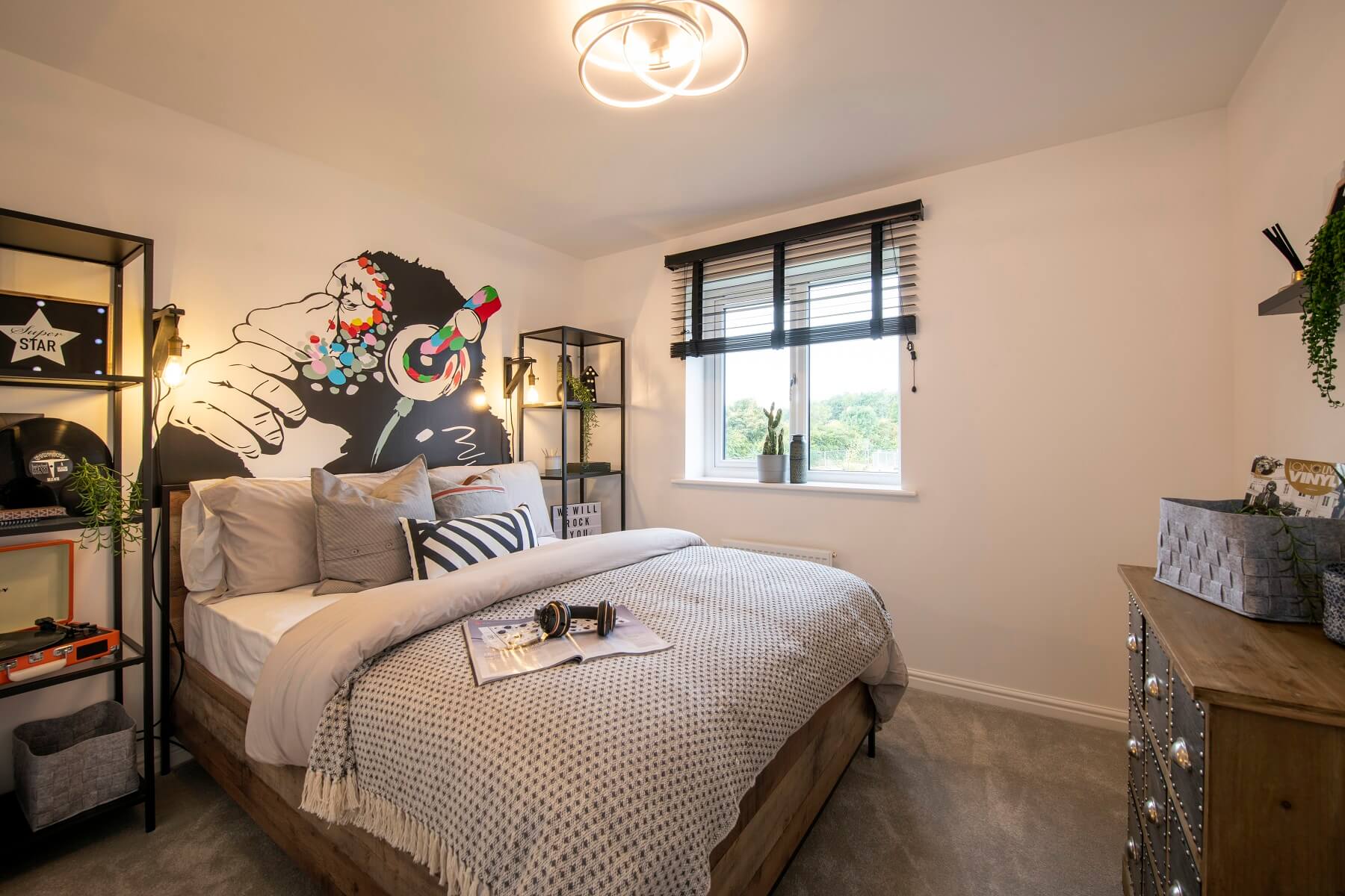 A second double bedroom