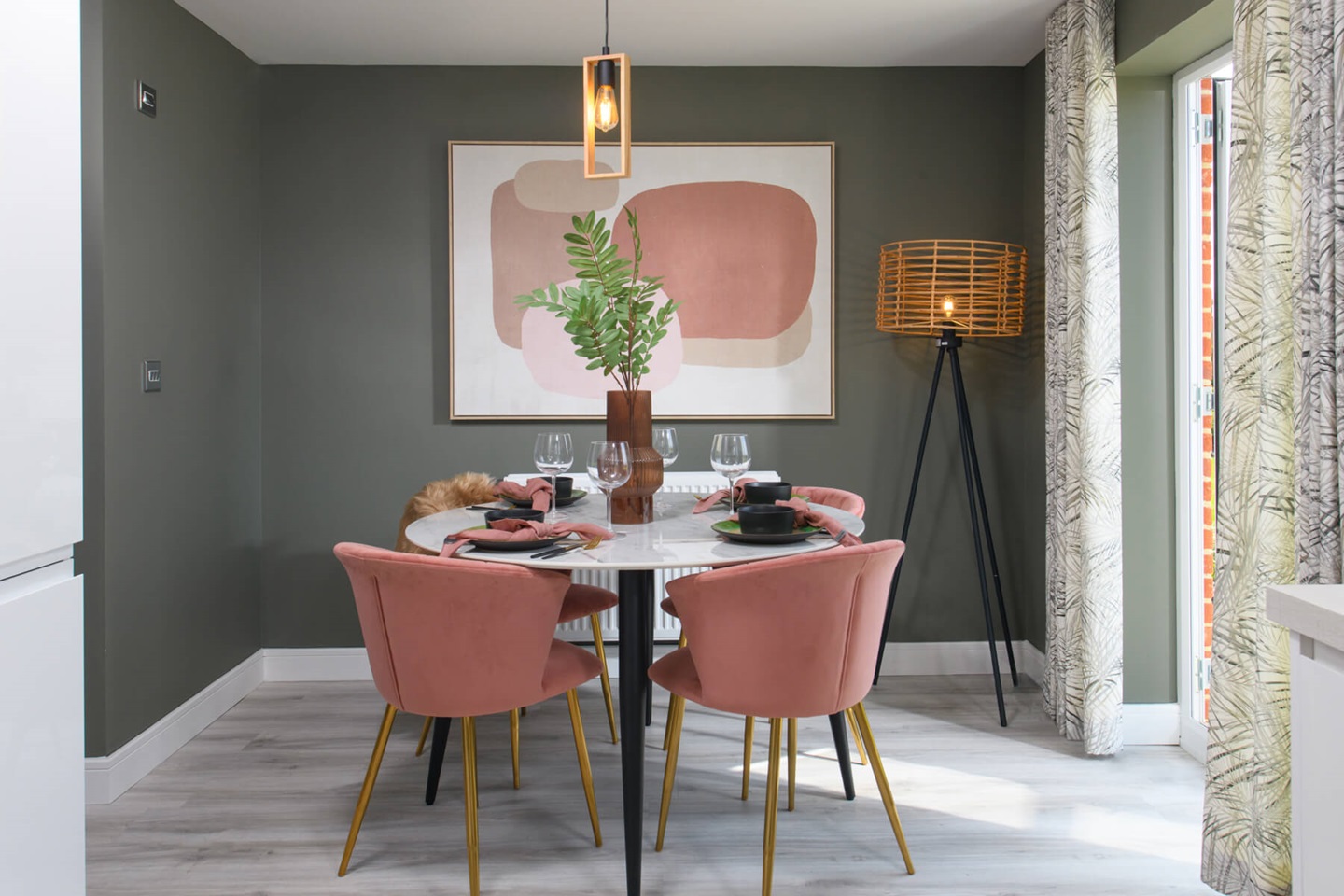 The Gosford Kitchen/dining area