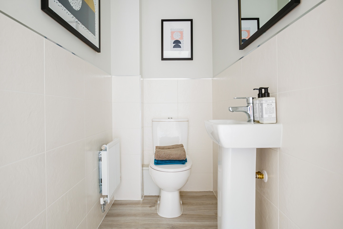The Gosford downstairs cloakroom