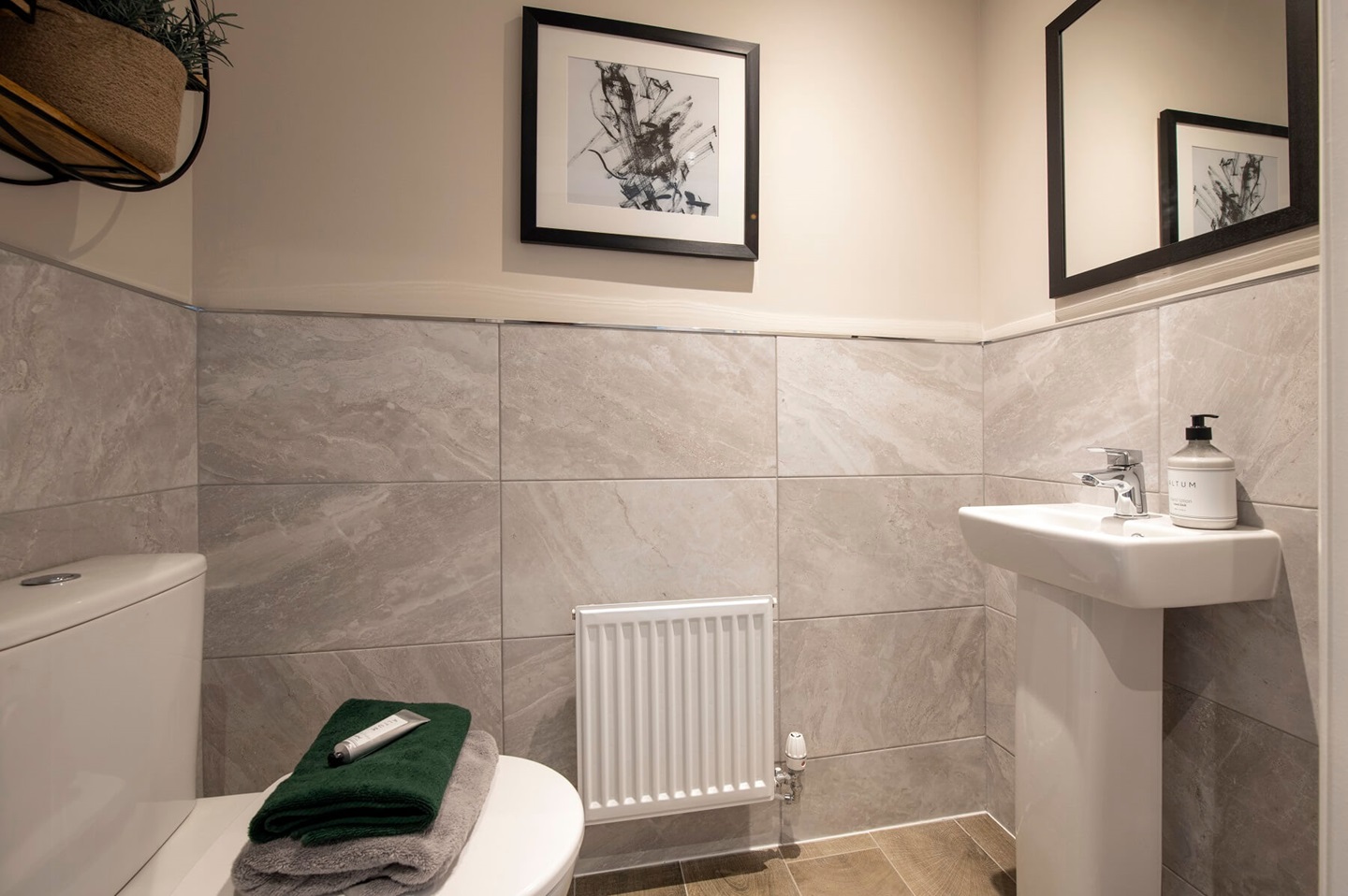 The Haddenham cloakroom
