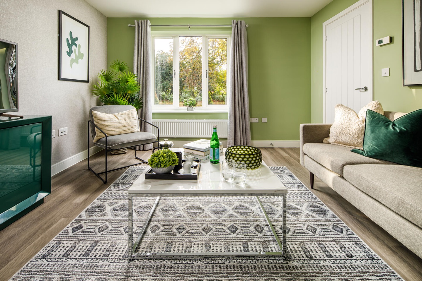 The Huxford living room