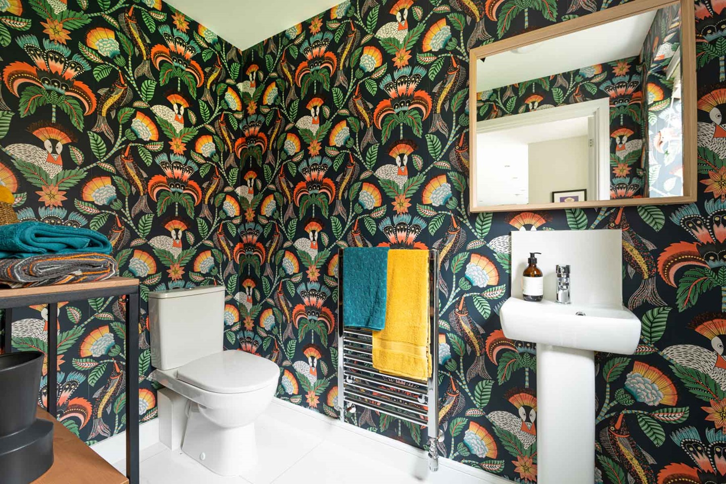 The Kingham cloakroom