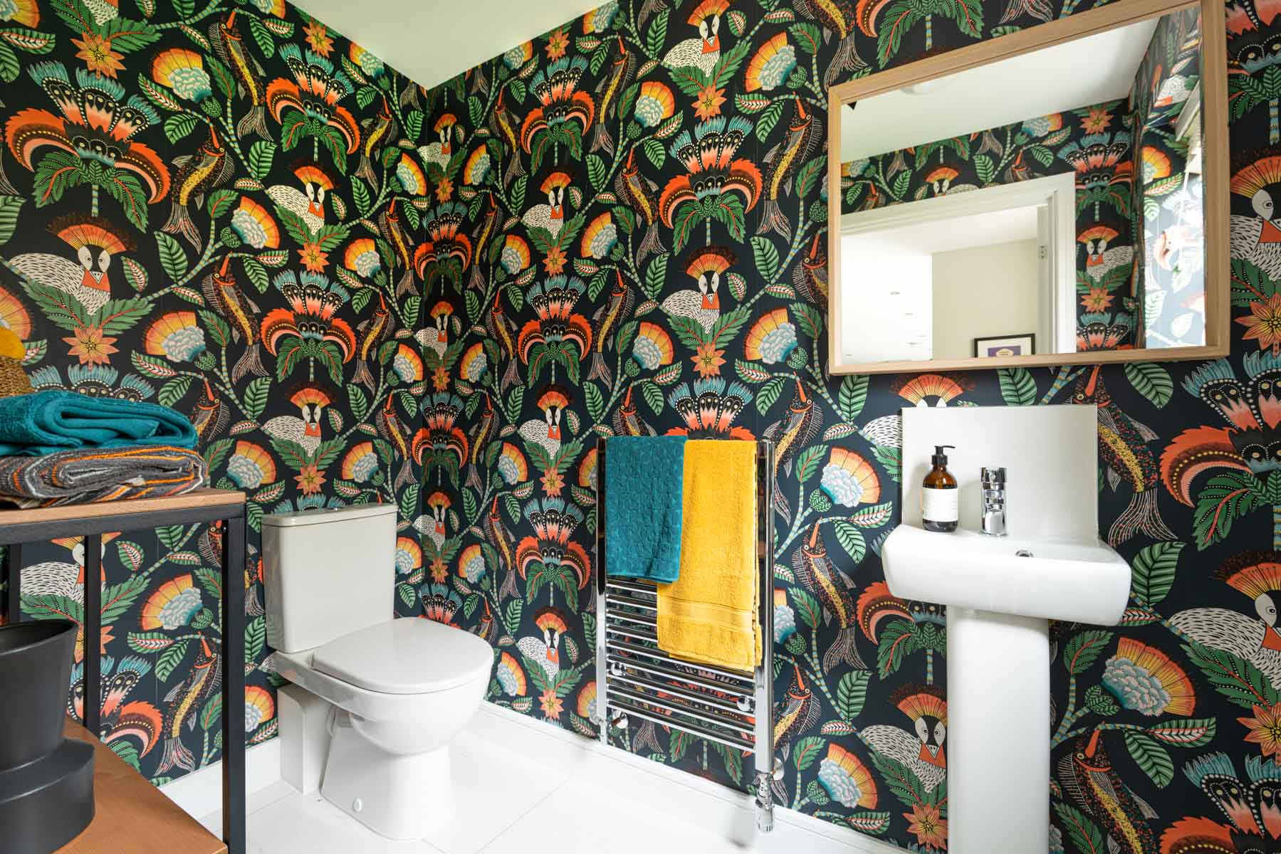 The Kingham cloakroom
