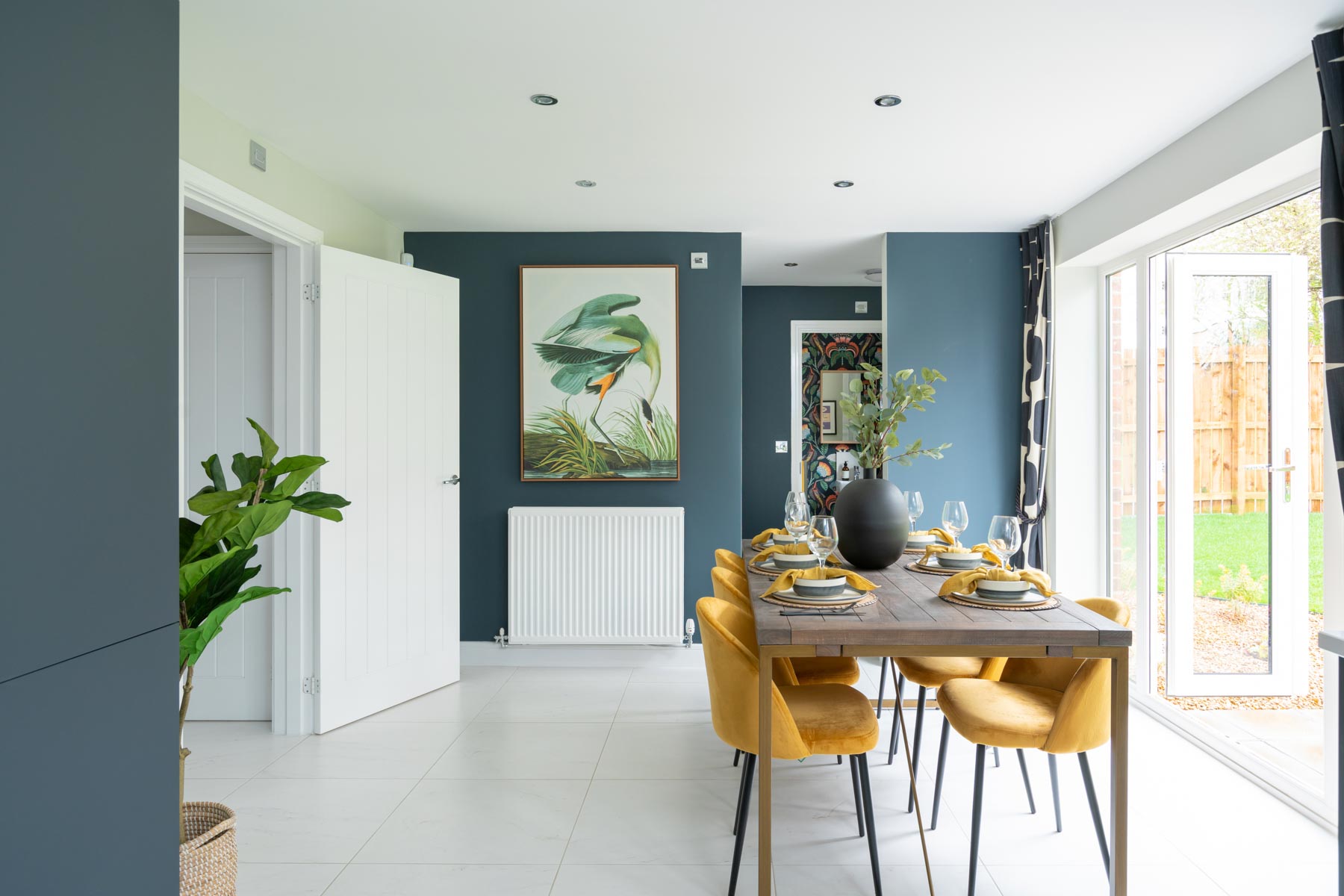 The Kingham kitchen/dining area