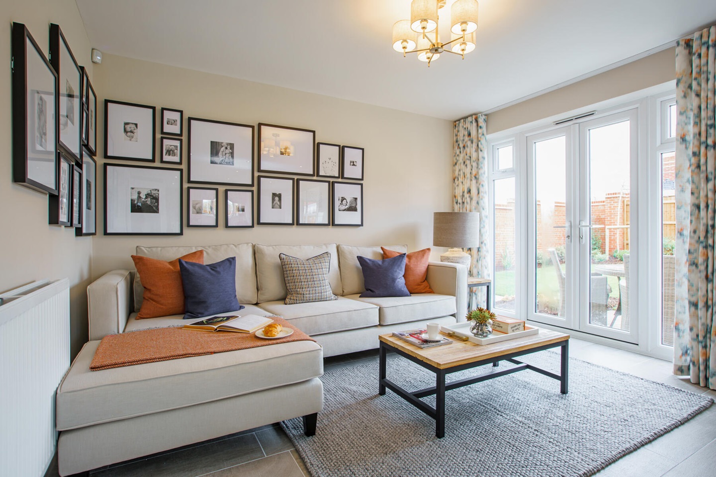 The Lomund kitchen/family area