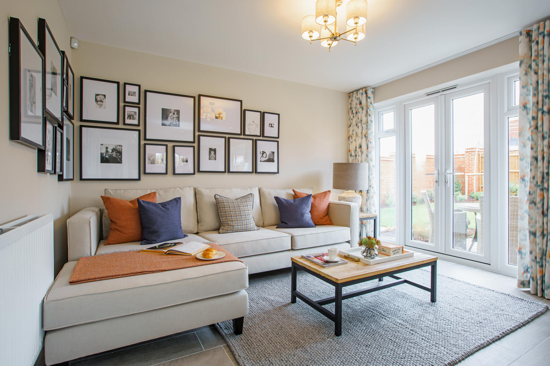 The Lomund kitchen/family area