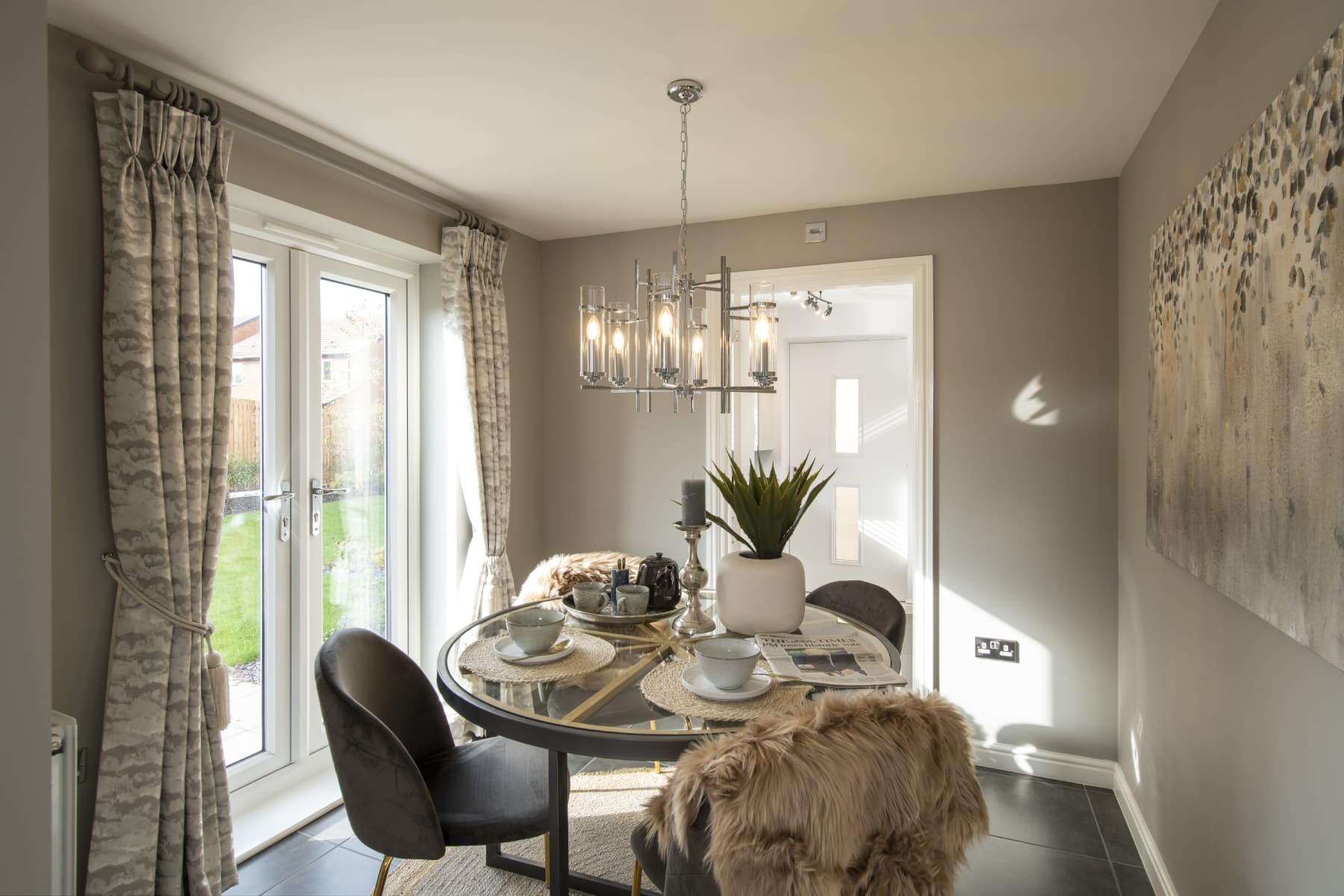 The Sherbourne kitchen and dining area