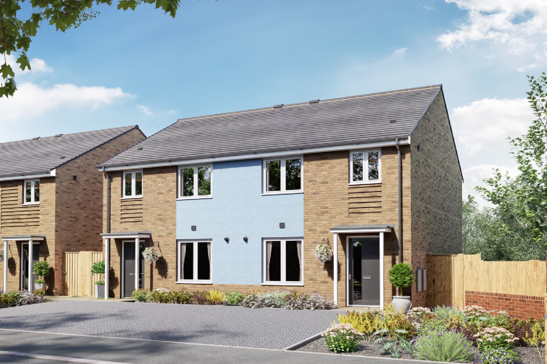 Artists impression of The Flatford