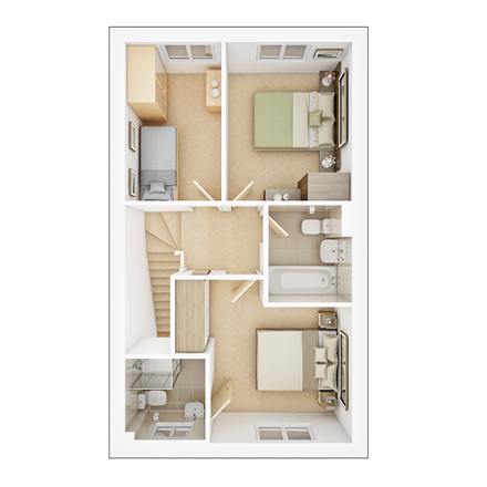 The Gosford First Floor Plan