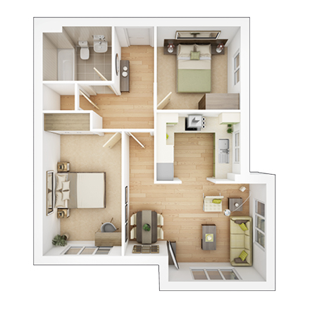 The Hazel Ground Floor Plan