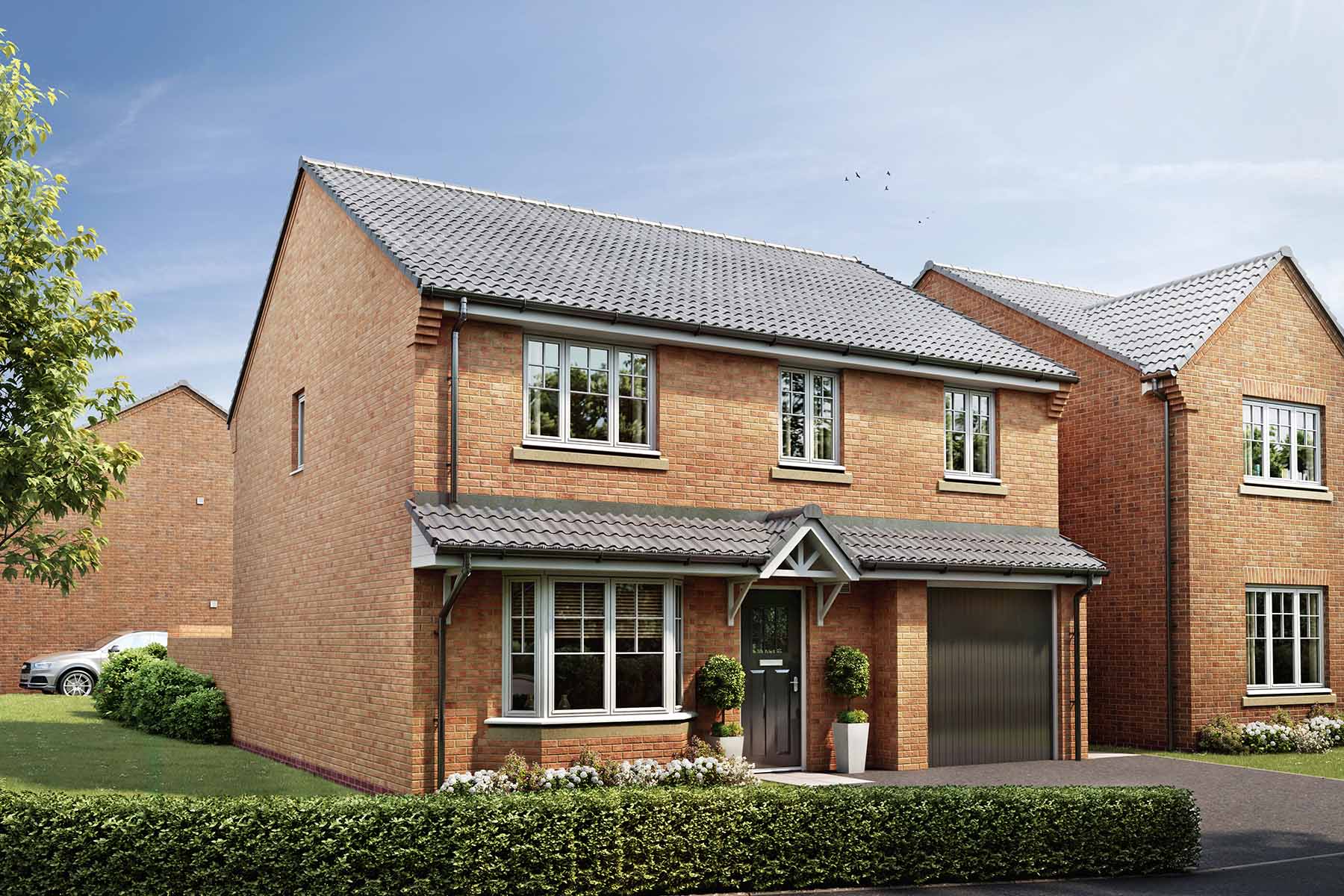 An artists impression of The Downham