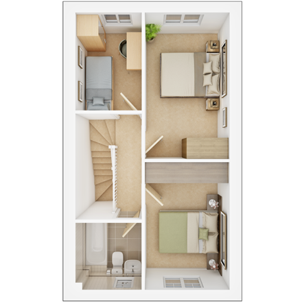 The Dadford First Floor Plan