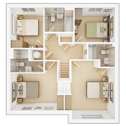 The Eynsham First Floor Plan