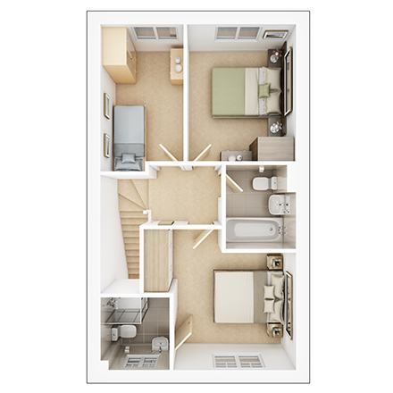 The Gosford First Floor Plan