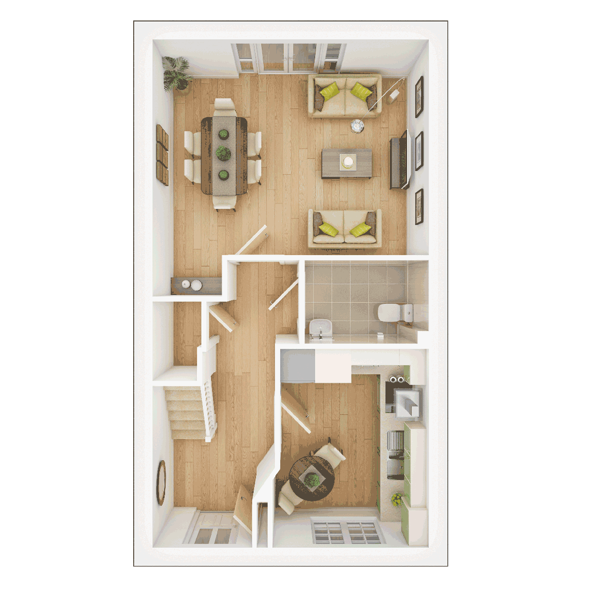 The Benford Floor Plan