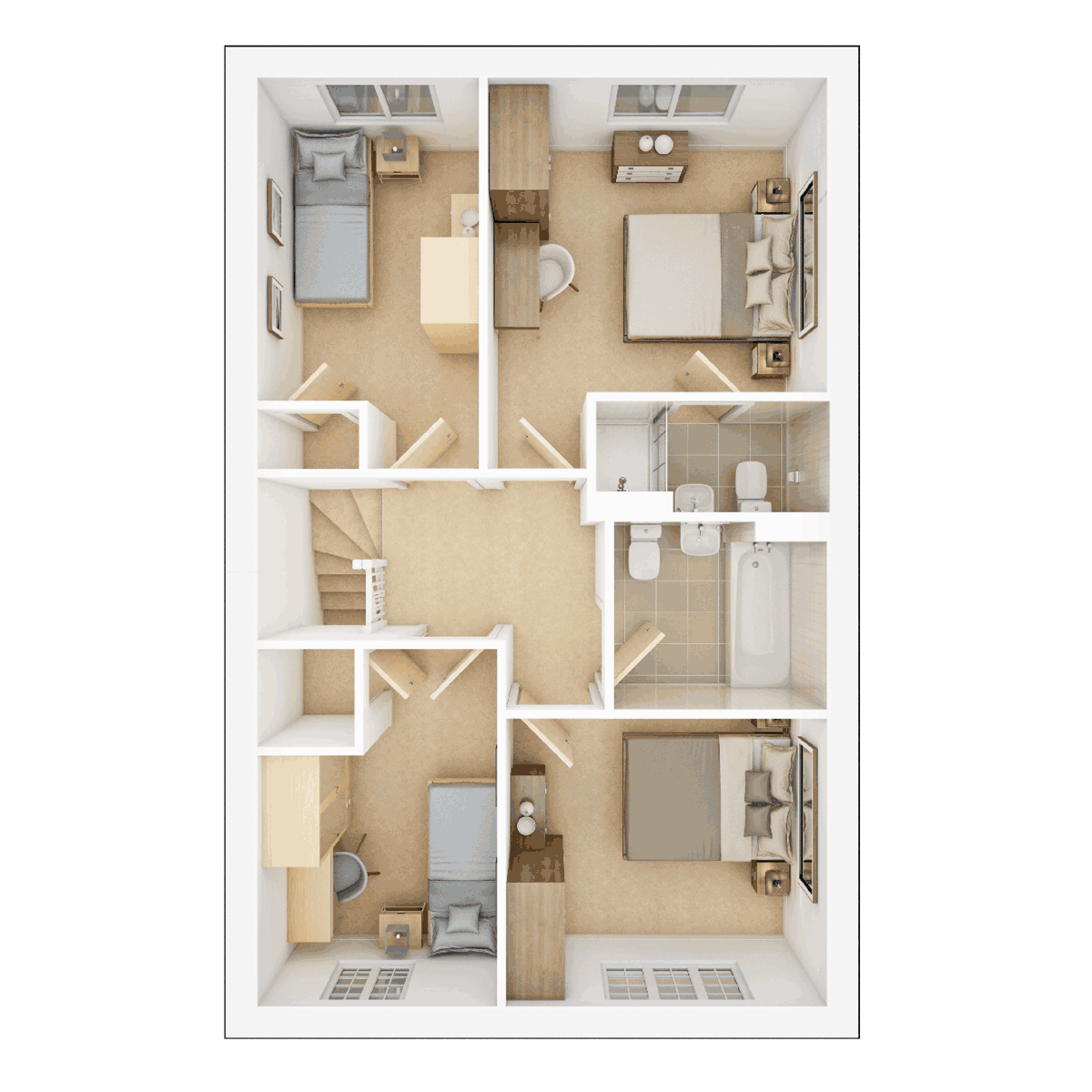 The Huxford Floor Plans