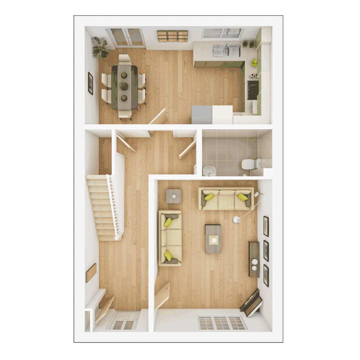 The Huxford Floor Plans
