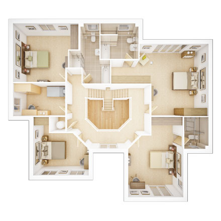 The Lomund First Floor Plan