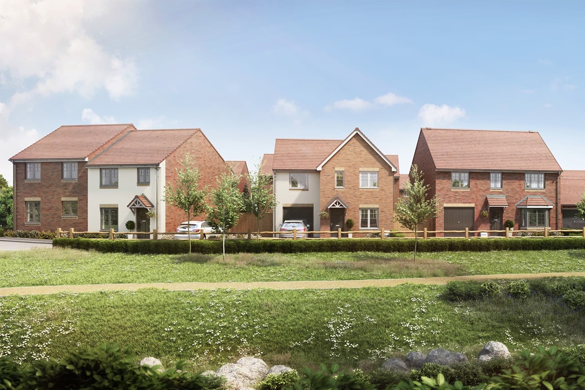 Artists impression of Woodside Gardens