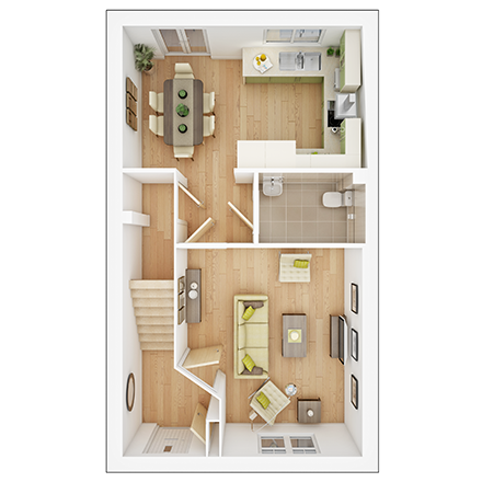 The Elliston Ground Floor Plan