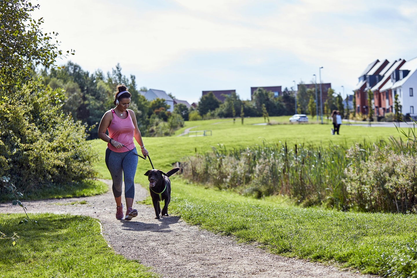 TW CorpComms 2018 Lifestyle photography running with dog