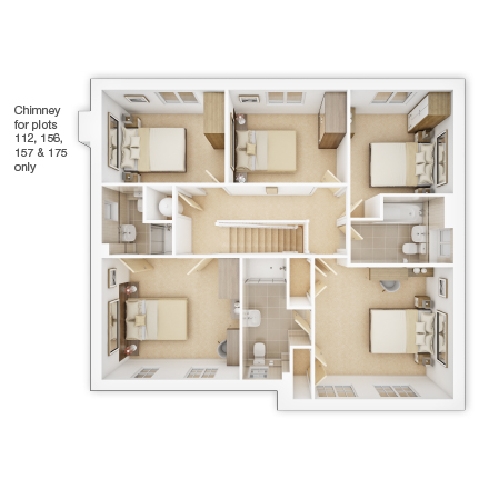 3d-floorplan-FF-The-Lavenham-PD51-Sutton-Grange-Brochure