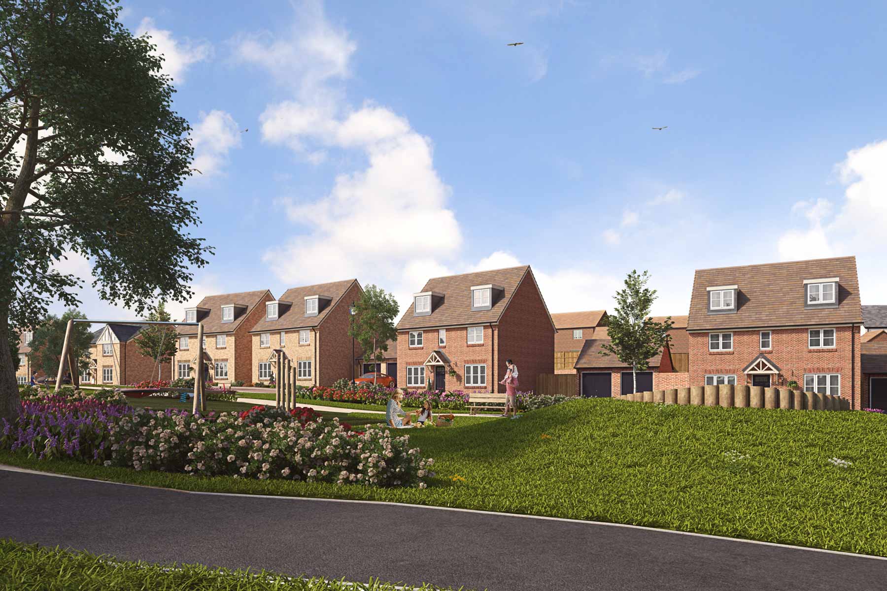 An exciting selection of 2, 3, 4 & 5 bedroom homes
