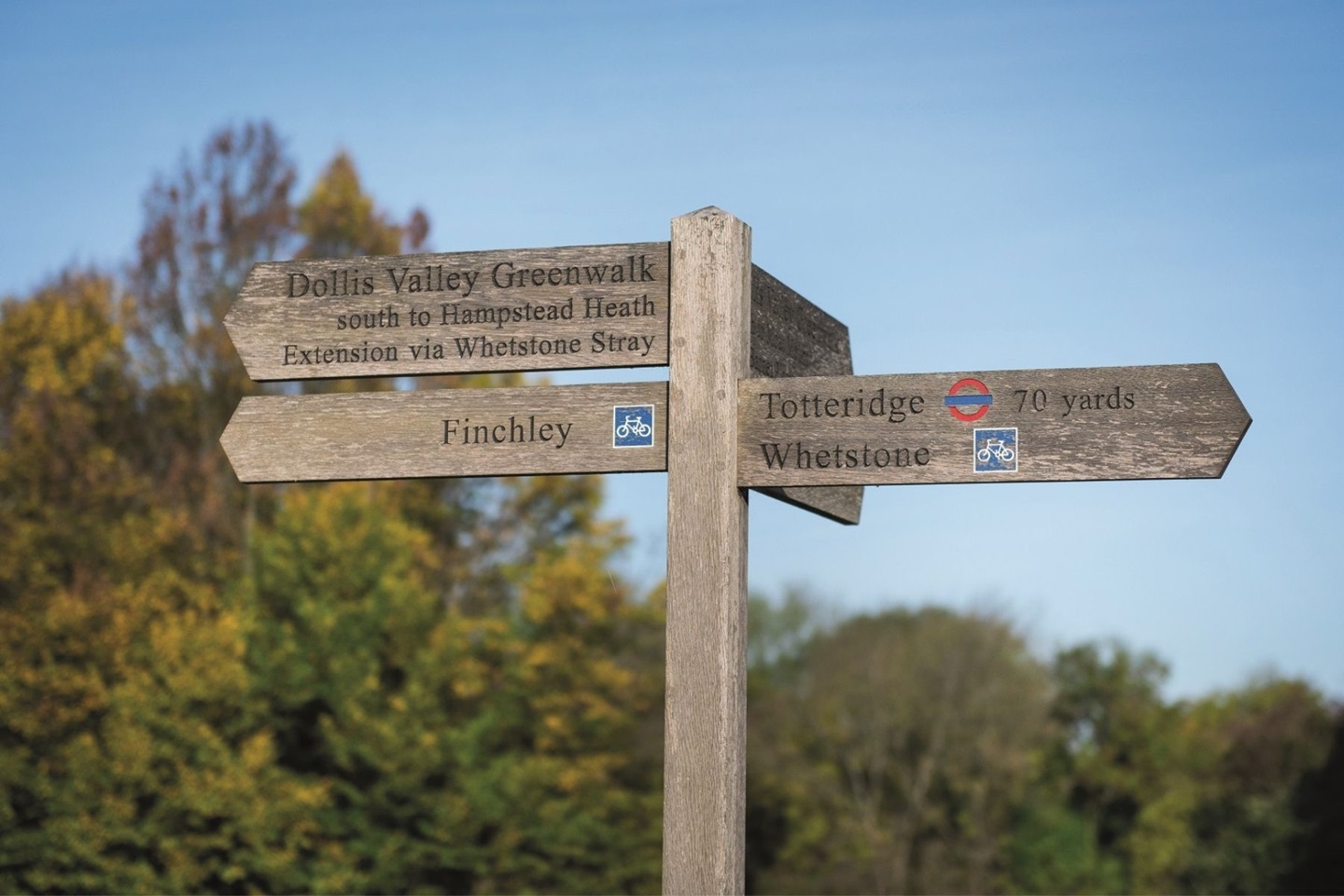 Within close proximity to Dollis Valley Greenwalk