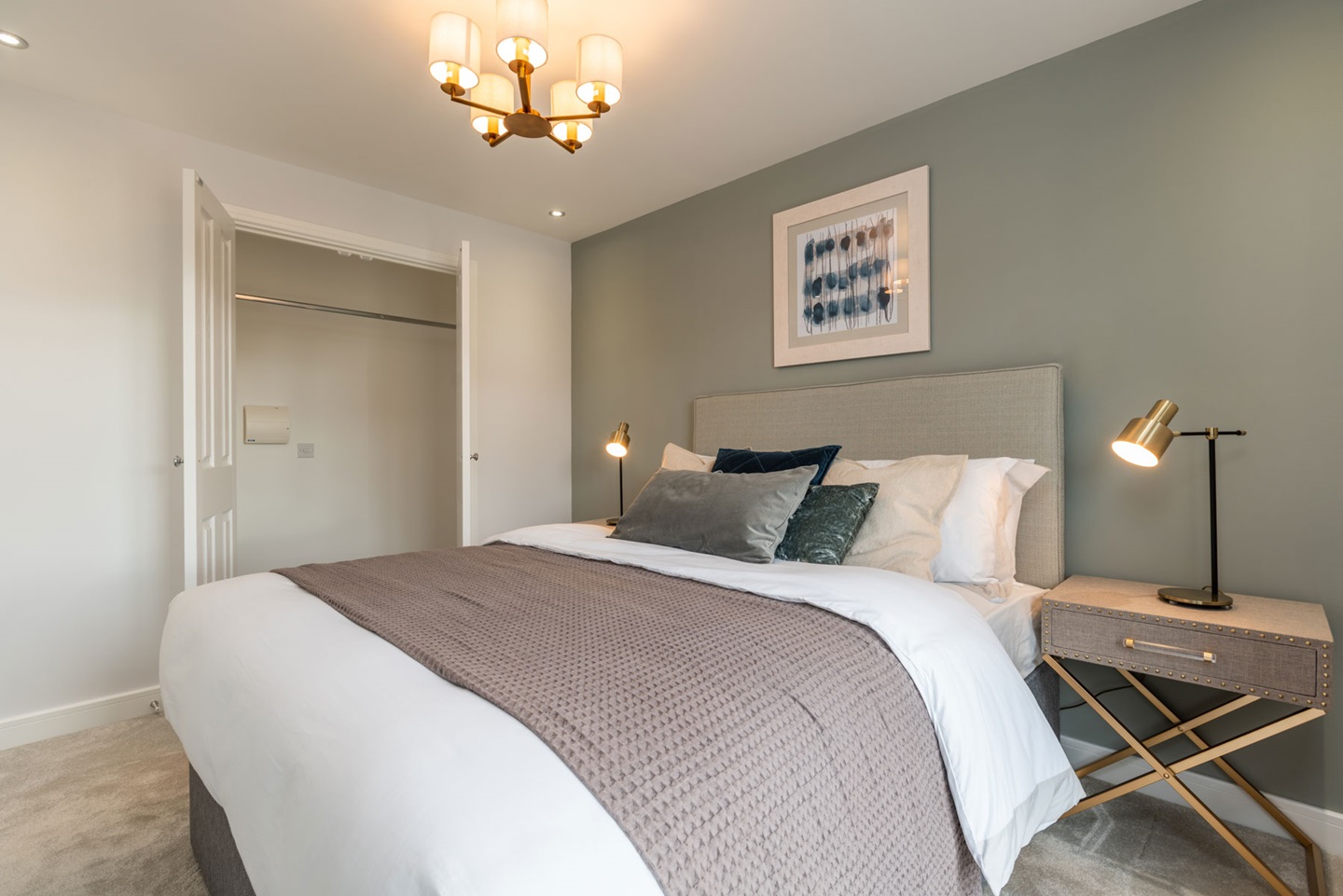 Bedroom 2 with cupboard