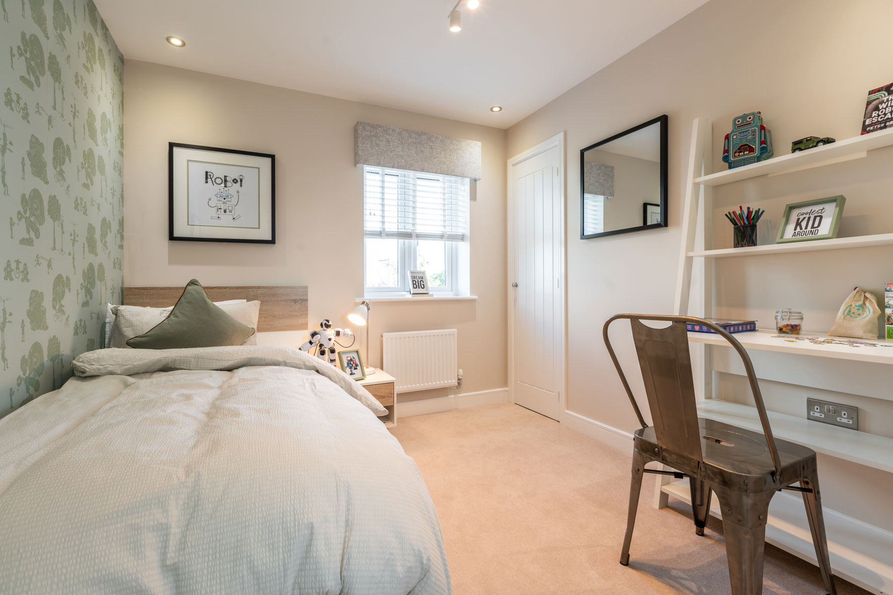 Bedroom 4  with study space