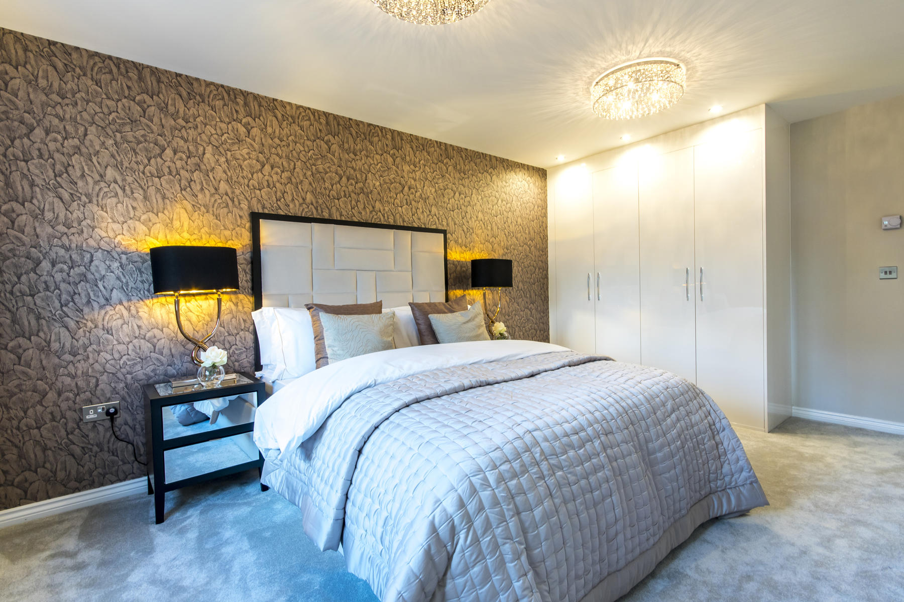 Thornford master bedroom  - Edwalton Chase