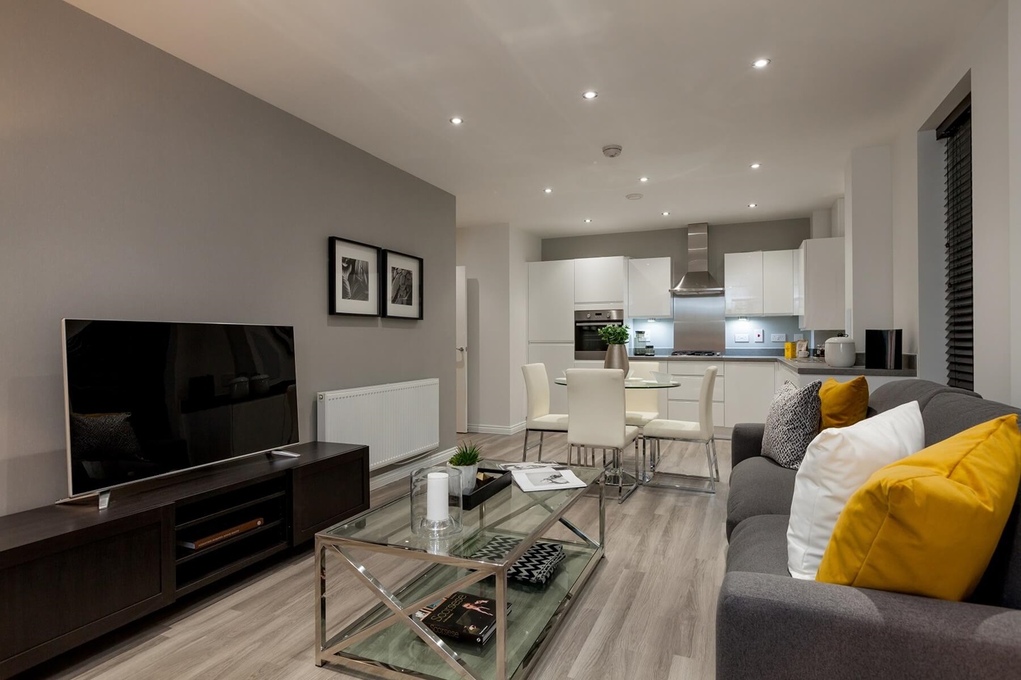 A blank canvas living space to make all yours