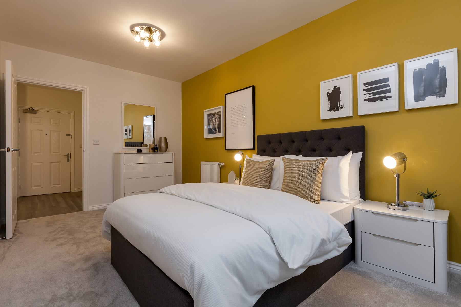 Second double bedroom perfect for guests