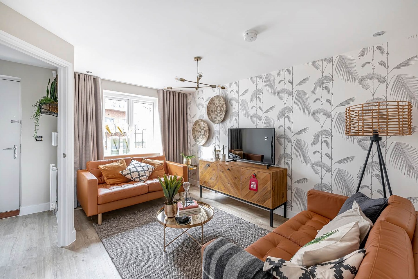 A blank canvas living room to make all yours