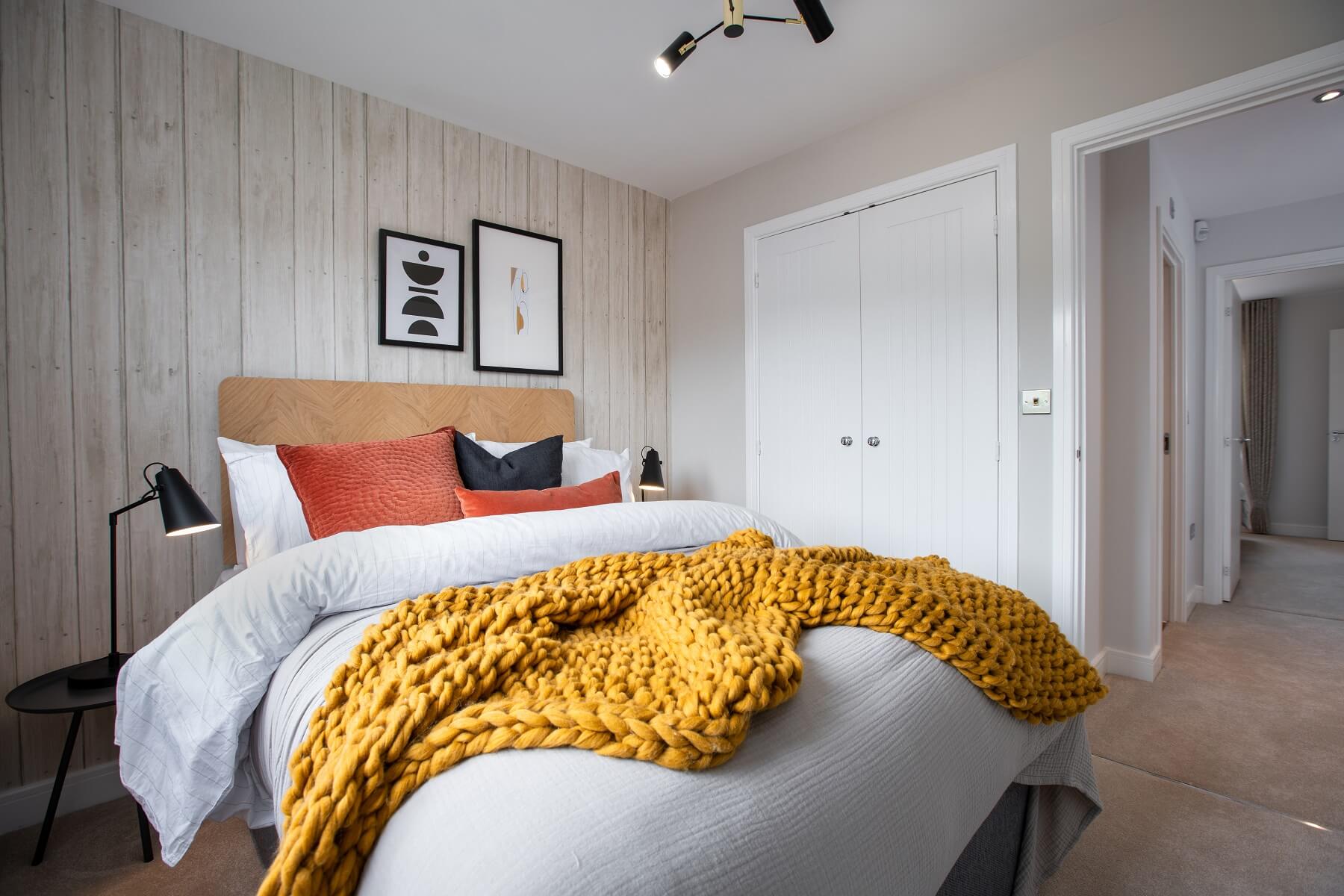 A second double bedroom