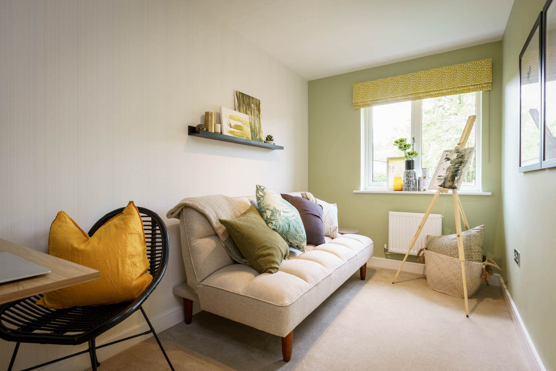 Bedroom 3 could be used as a study