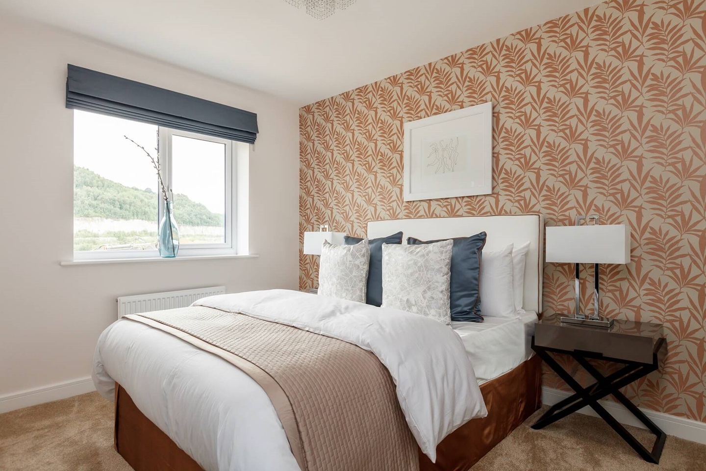 Bedroom 2 welcomes plenty of natural light