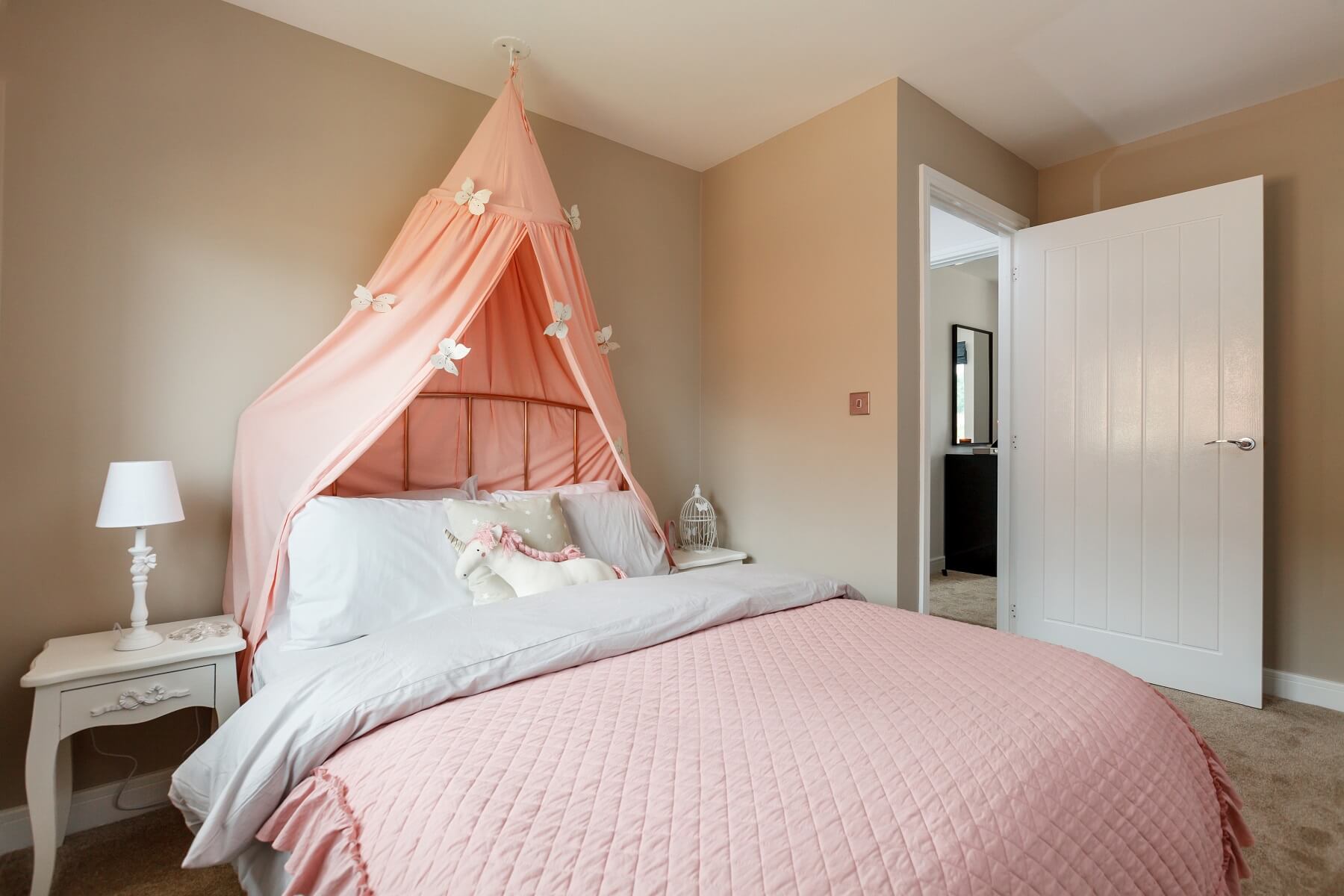 Bedroom 4 features built in wardrobes