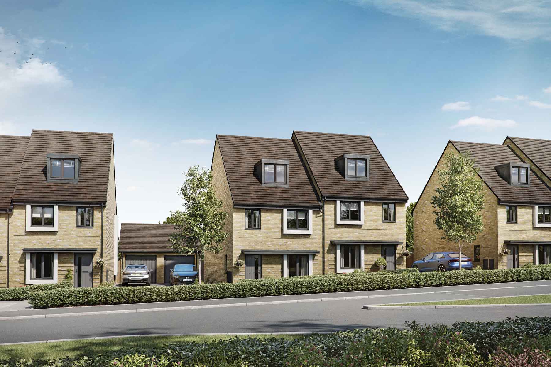 This development offers  a range of 2, 3 & 4 bedroom homes