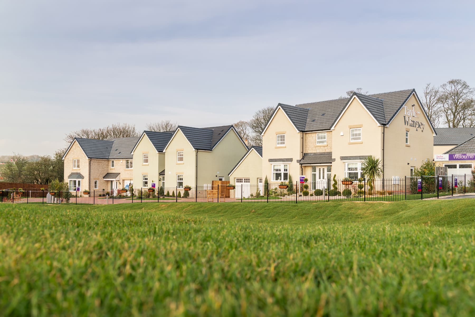 A typical Clare Garden Village street scene